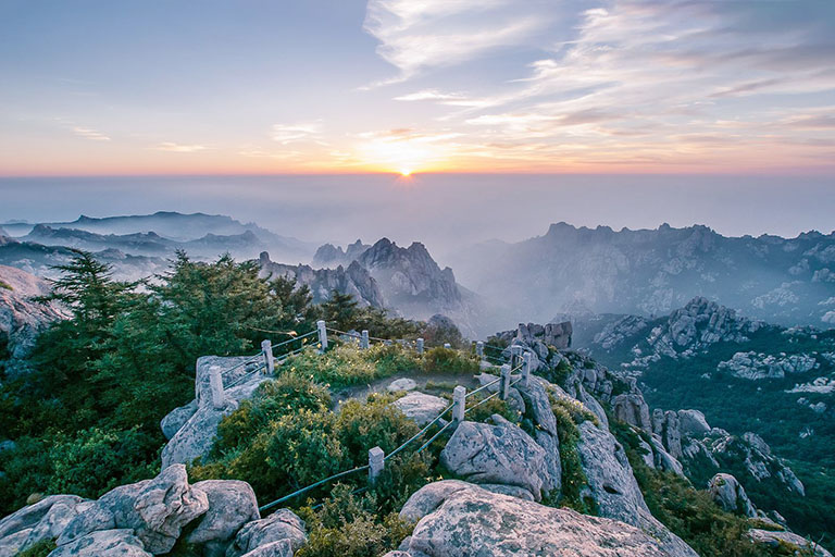 Laoshan Mountain Scenery Laoshan