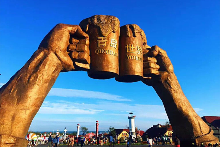 Huge Sculpture in Golden Beach Things to Do in Qingdao