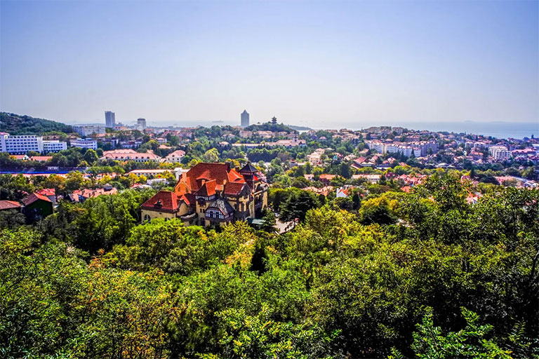 Panoramic View from Signal Hill Park Things to Do in Qingdao