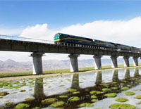 The Highest Altitude Railway-Qinghai Tibet Railway