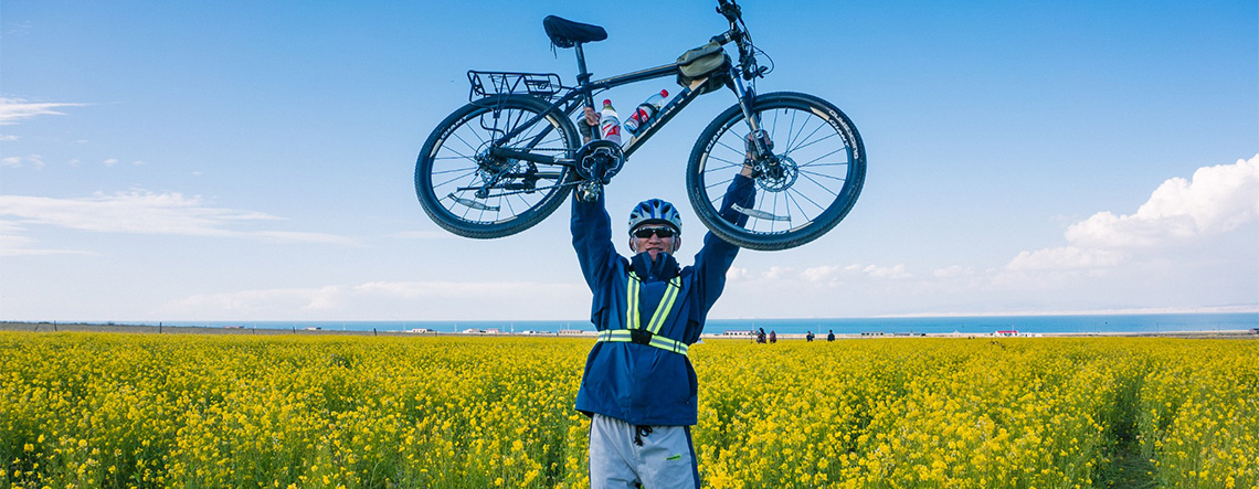 5 Days Qinghai Lake Cycling Tour from Xining 2025