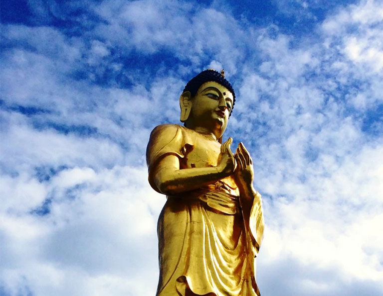 Bronze Statue of Maitreya in Jiayi Temple