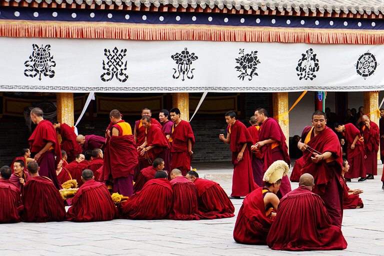 Kumbum Monastery  - A Honored Tibetan Gelug Monastery 