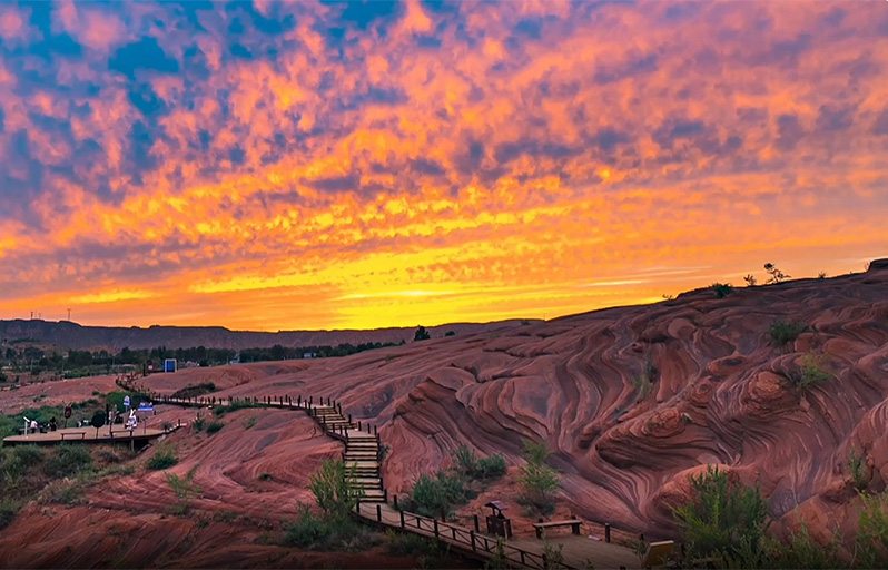 Jingbian Wave Valley