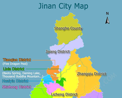 Shandong Map