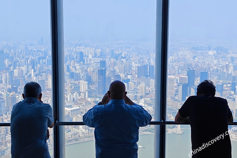 Cityview from Shanghai Tower