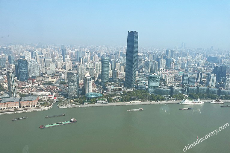View from Oriental Pearl TV Tower