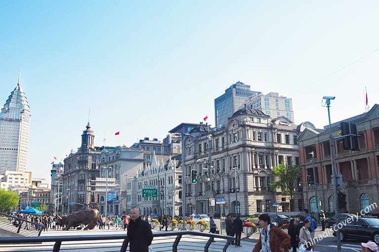 The Bund in Shanghai