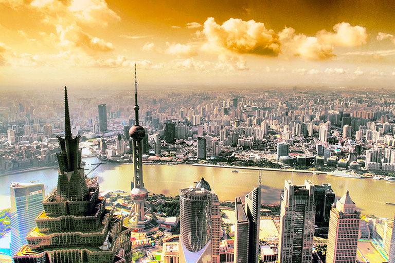  Overview of Shanghai Cityscape<