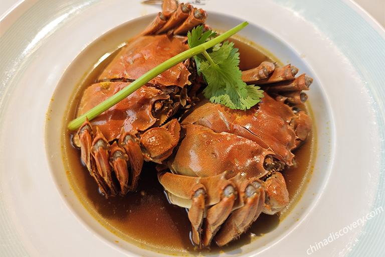 Steamed Hairy Crab Shanghai Food
