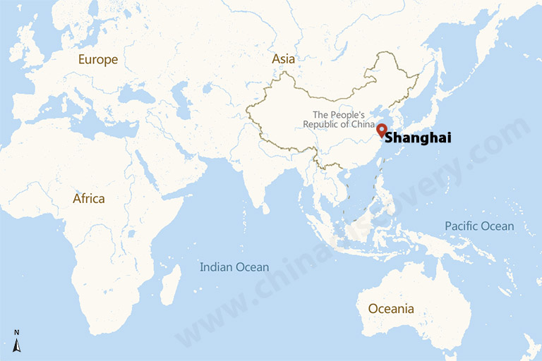 Where Is Shanghai On The World Map