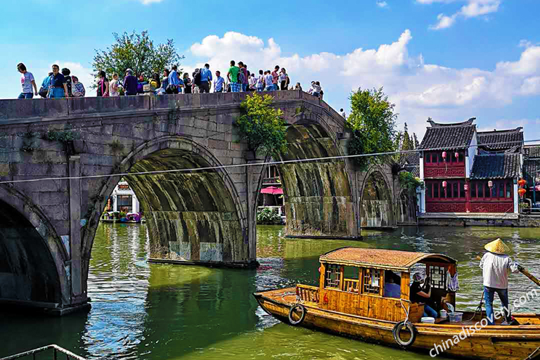 Zhujiajiao Water Town in Shanghai