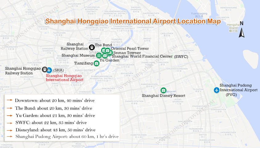 Shanghai Hongqiao Airport: Terminals of SHA, Service, Airlines