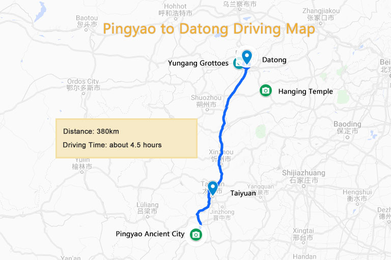 Pingyao to Datong