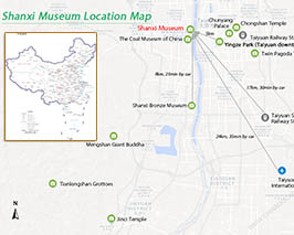 Shanxi Museum Transportation Map