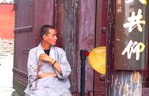 Mount Wutai - Buddhist Monk