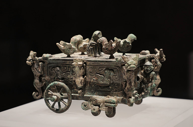 Bronze Cart of the Spring and Autumn Period Shanxi Museum