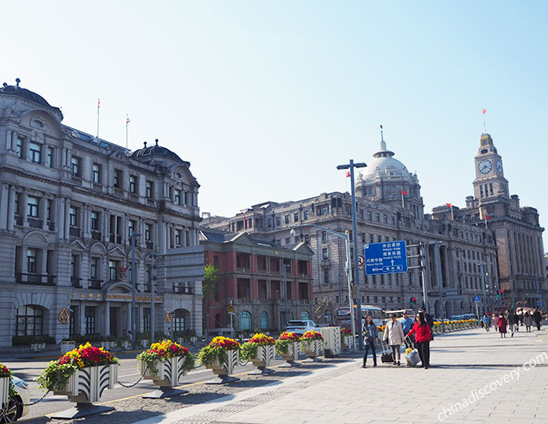 The Bund of Shanghai