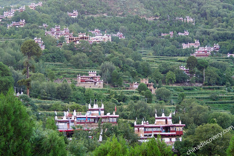 Jiaju Tibetan Village in Danba