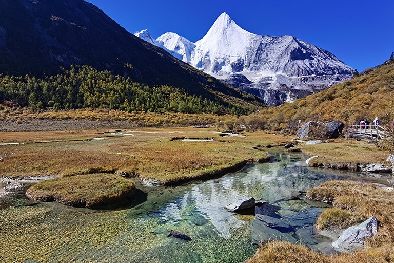 Yading Nature Reserve Best Places to Visit in China in Autumn