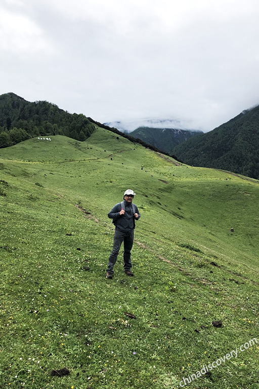 Hiking at Mt. Siguniang