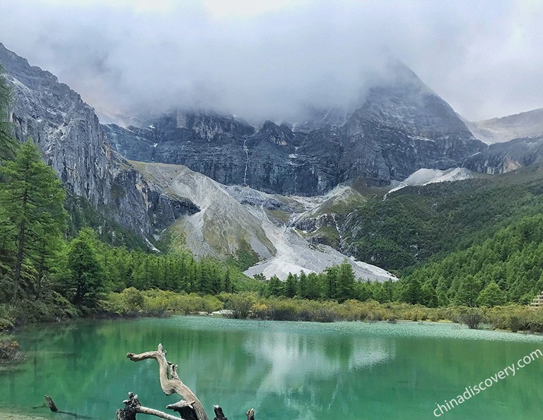 Yading Pearl Lake & Mount Chianrezig