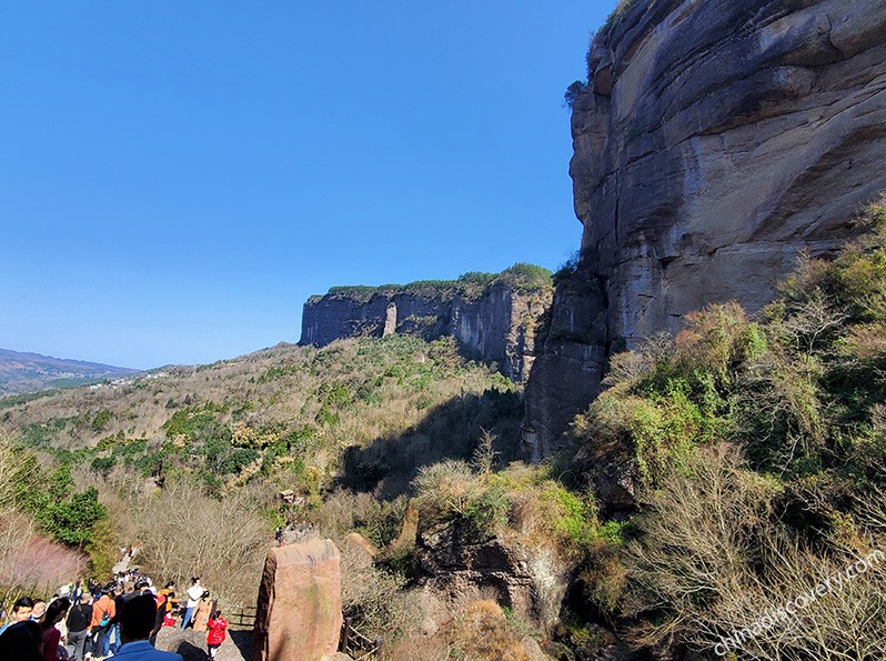 Jianmen Pass in Autumn