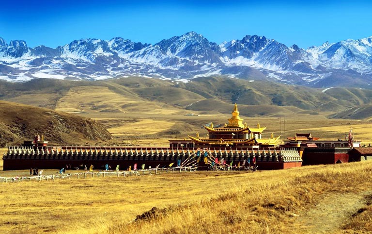 Tagong Monastery in Autumn