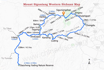 West Sichuan Tourisum Circuit