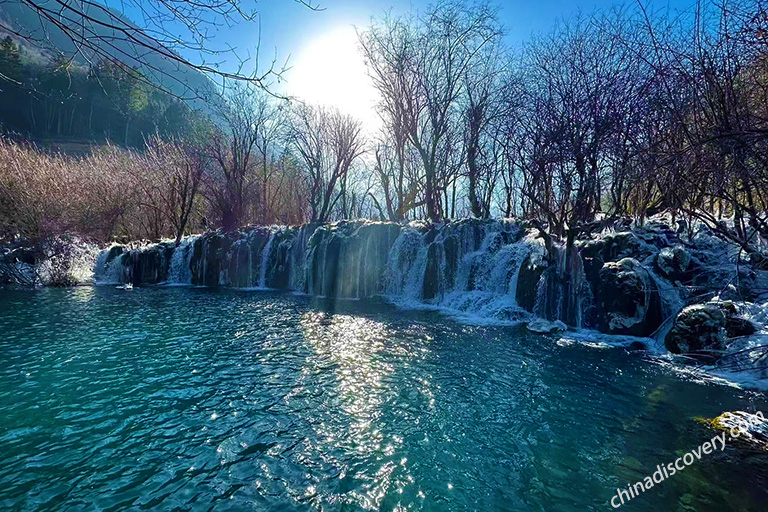 Jiuzhaigou Winter View