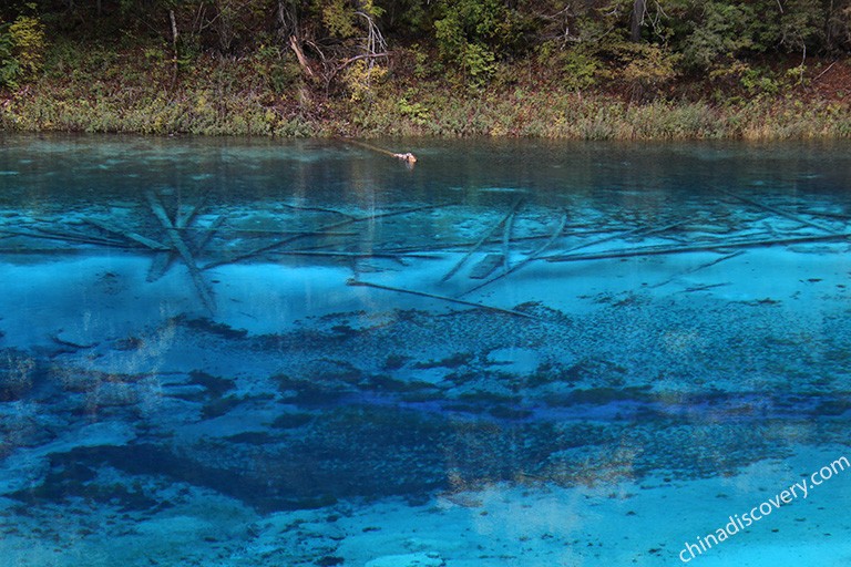 Jiuzhaigou Winter View