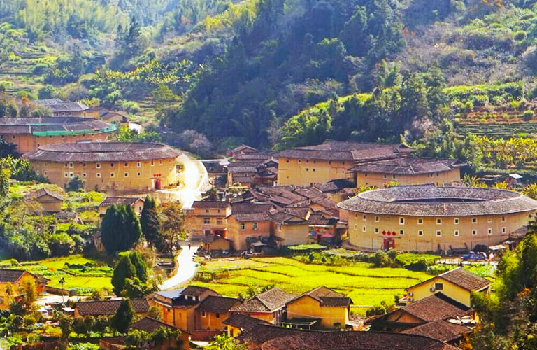 Fujian Tulou in Spring China in May