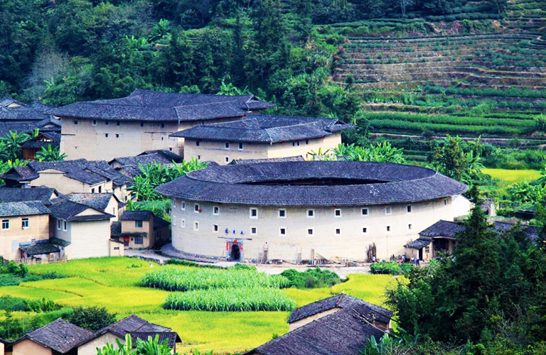 Fujian Tulou in Spring China in May