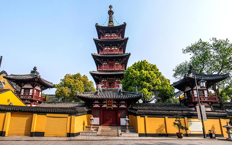 The Solemn Hanshan Temple Hanshan Temple