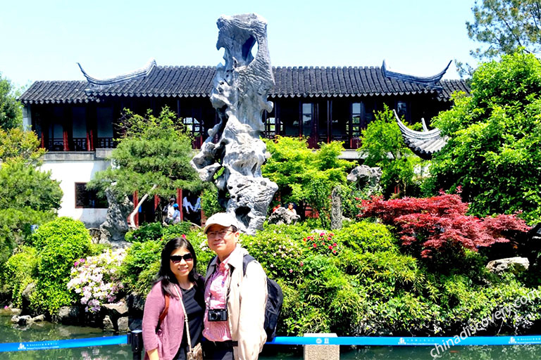 Our delighted customers visited Lingering Garden