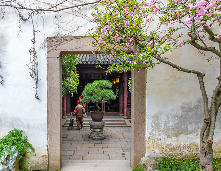 One Corner of Lingering Garden