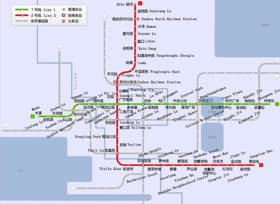 suzhou metro line map 900