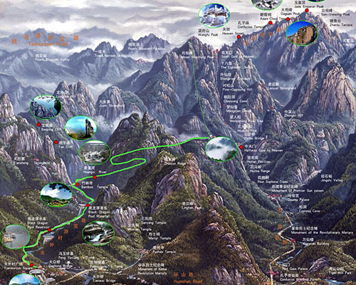 Mount Tai Travel Map