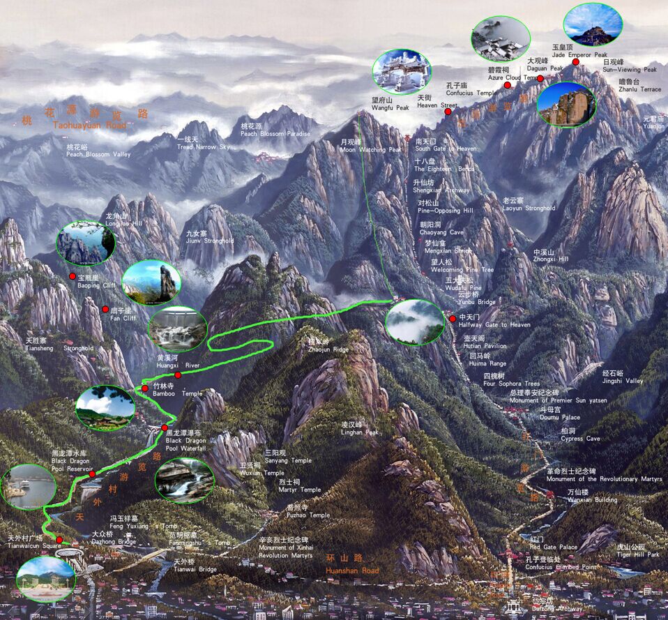 Mount Tai Travel Map
