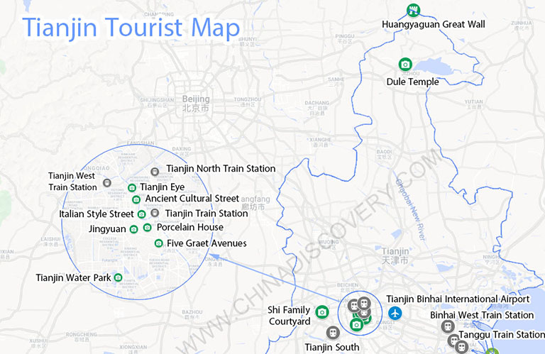 Tianjin Map