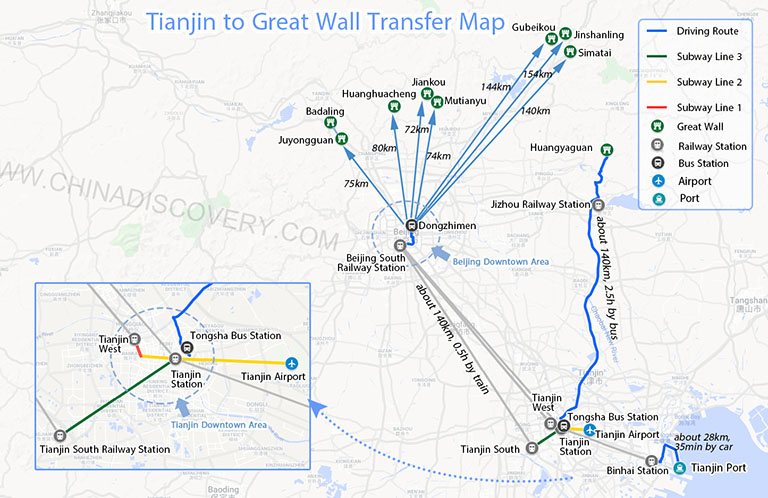 Tianjin Map