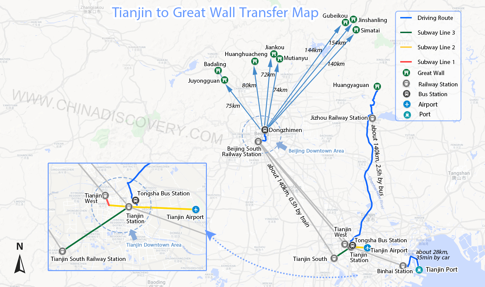How To Get From Tianjin To Great Wall Of China 21