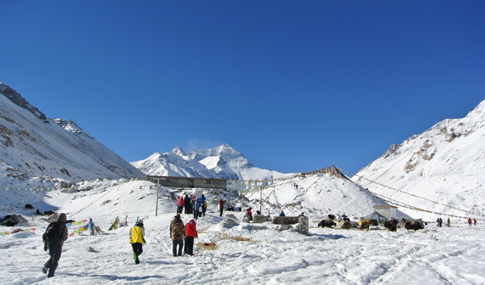 Increadible Mount Everst Landscape