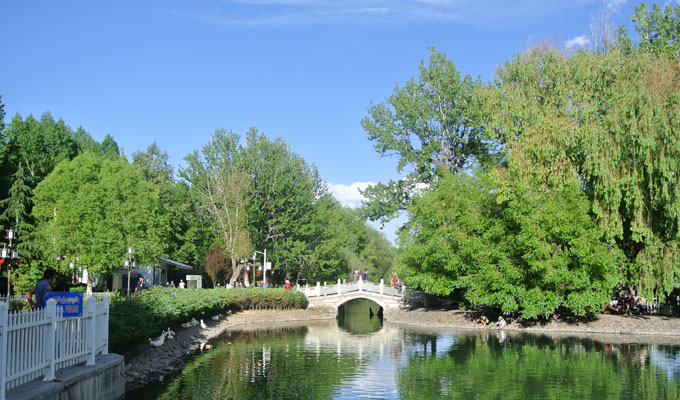 Public Park in Lhasa