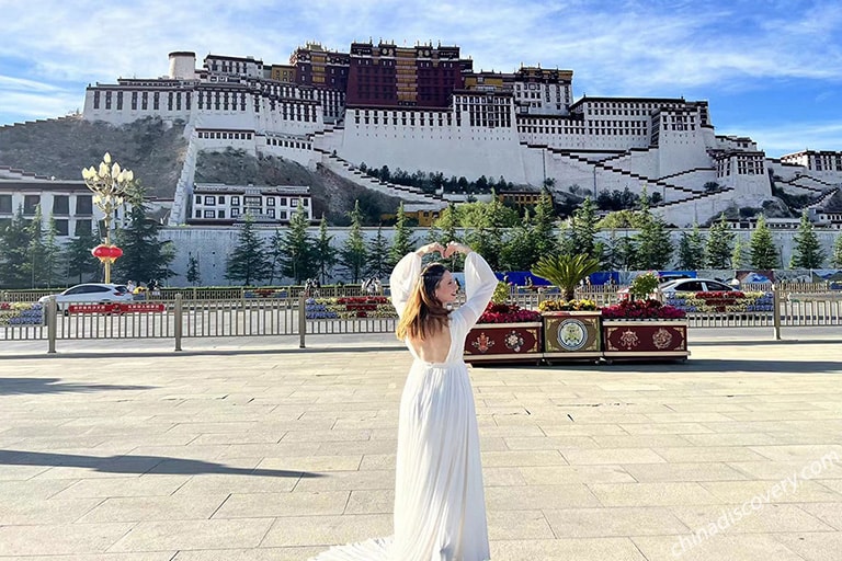 Potala Palace in Lhasa