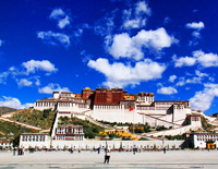 Potala Palace in Summer