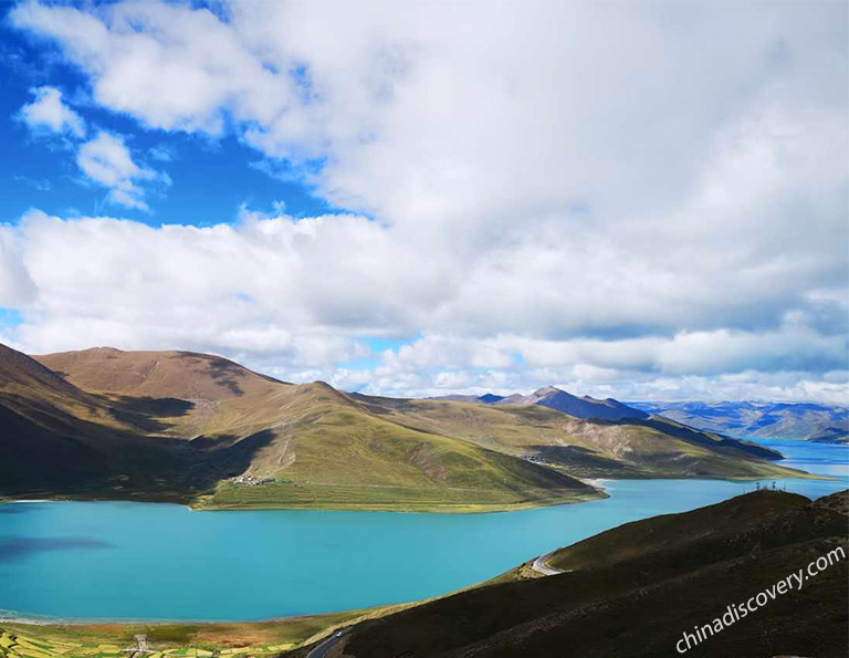 Yamdrok Lake - Chona from Philippines