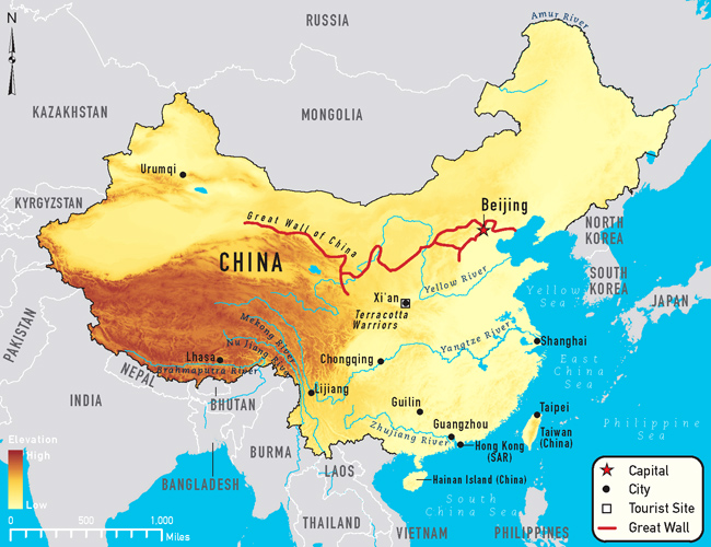 China Waterway Famous Waterways In China China Rivers