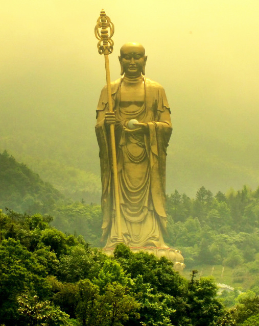 Mount Jiuhua 99 Meters Statue