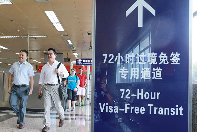 China Visa Free Transit